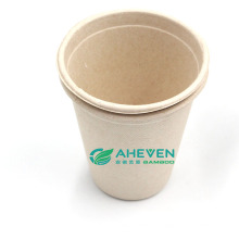Anhui EVEN Factory Wholesale Biodegradable Sugarcane Bagasse Coffee Travel Mug Cups With Lid
